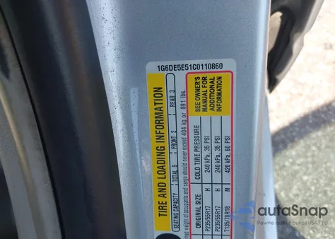 2012 Cadillac Cts Luxury from USA, damaged, VIN 1G6DE5E51C0110860